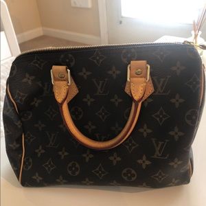 Louis Vuitton Monogram canvas Speedy 25